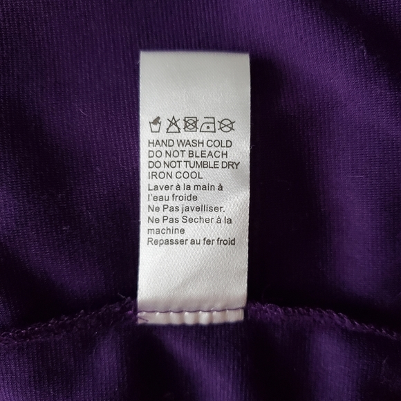 Lucca Couture Urban Outfitters UA Iridescent Purple Shift Mini Dress Strapless - Picture 7 of 11